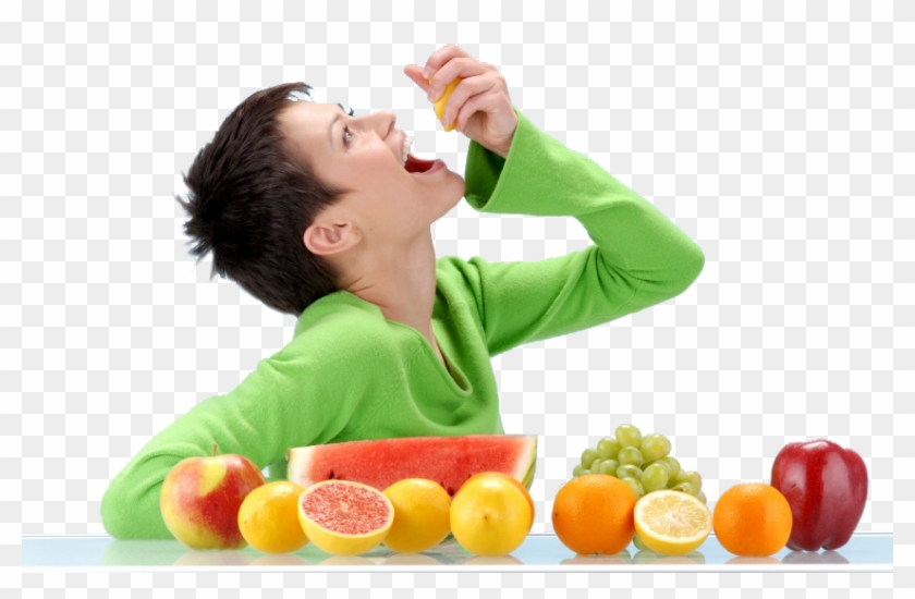 Eating Fruit Png - Healthy Habits Clipart