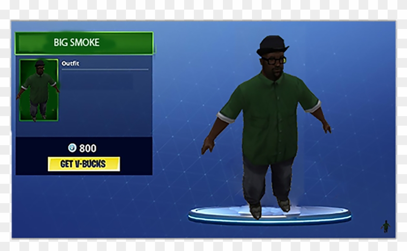 [skin Koncept] Big Smokecreative - Standing Clipart