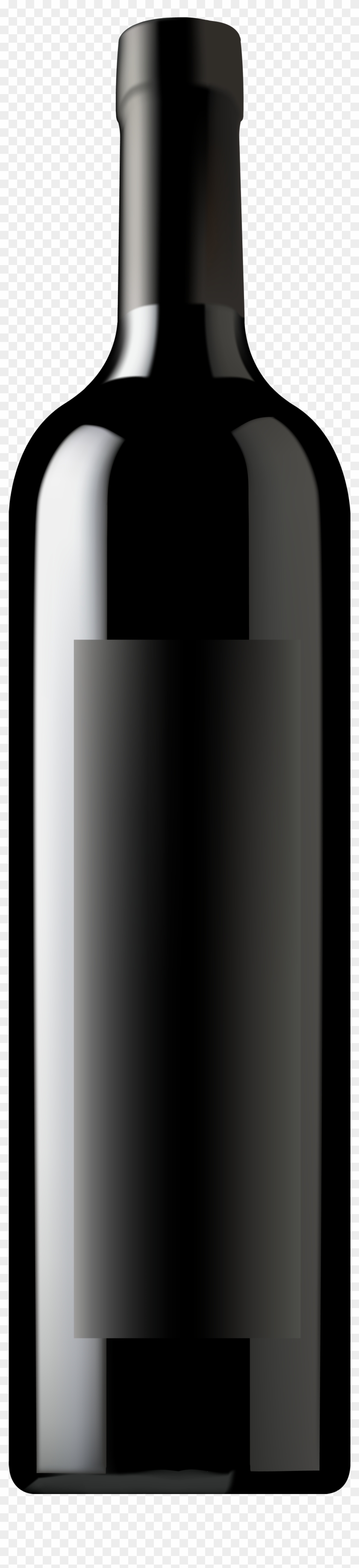 Picture Library Download Bottle Png Clip Art Image - Black Wine Bottle Clip Art Transparent Png #1510190