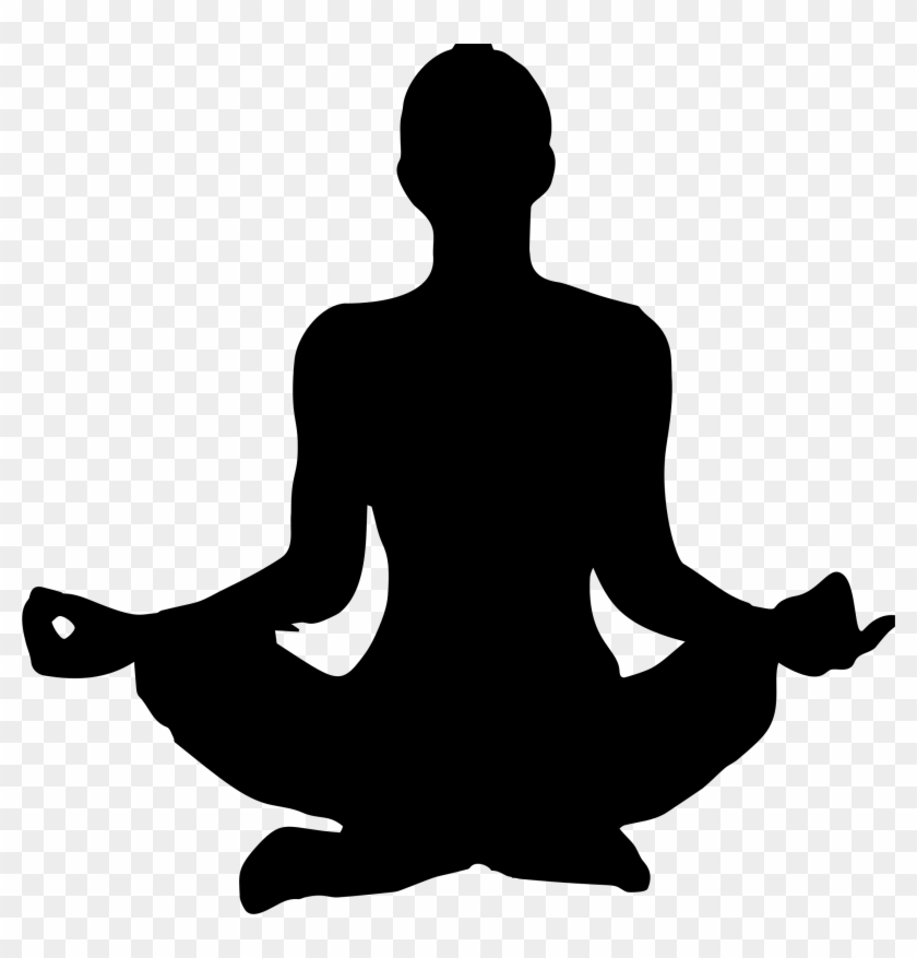 Meditation - Yoga Poses Clipart Png Transparent Png