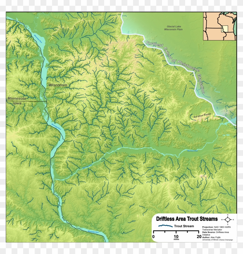 Driftless Trout Streams1 Clipart