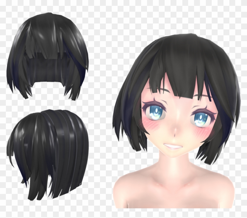 Mmd Tda Short Hair Clipart@pikpng.com