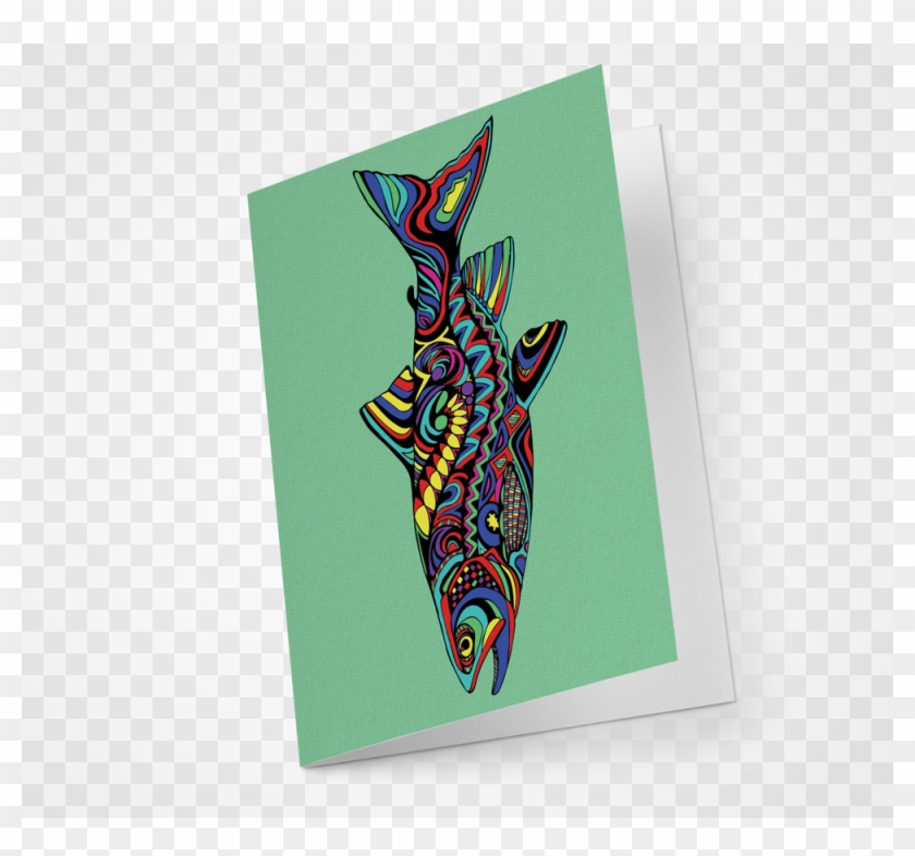 Trout Blank Card , Png Download Clipart #1510728