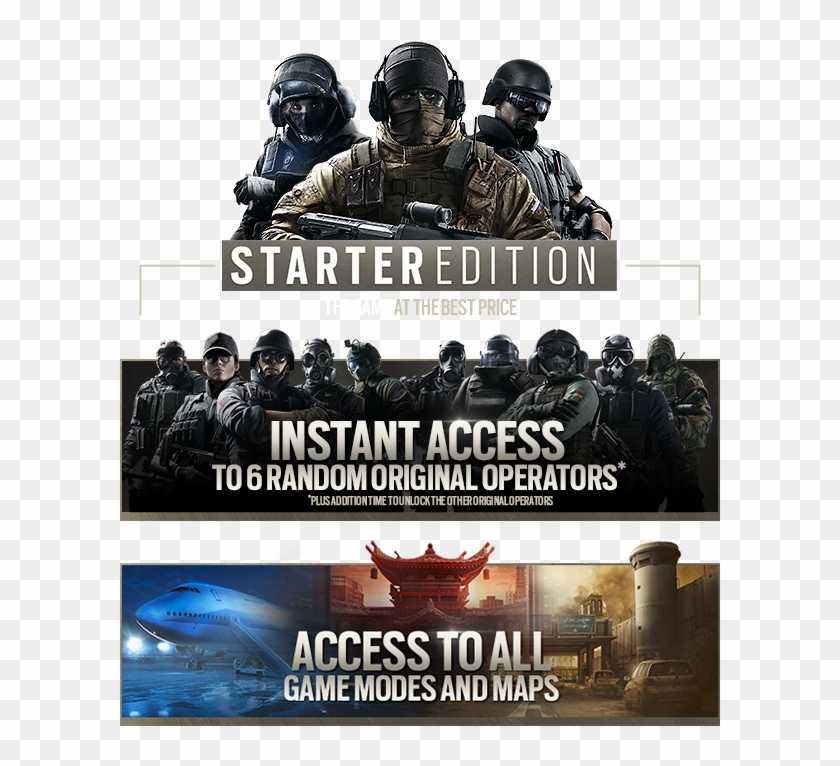 Rainbow Six Siege Is An Intense, New Approach To The - Soldier Clipart #1510883