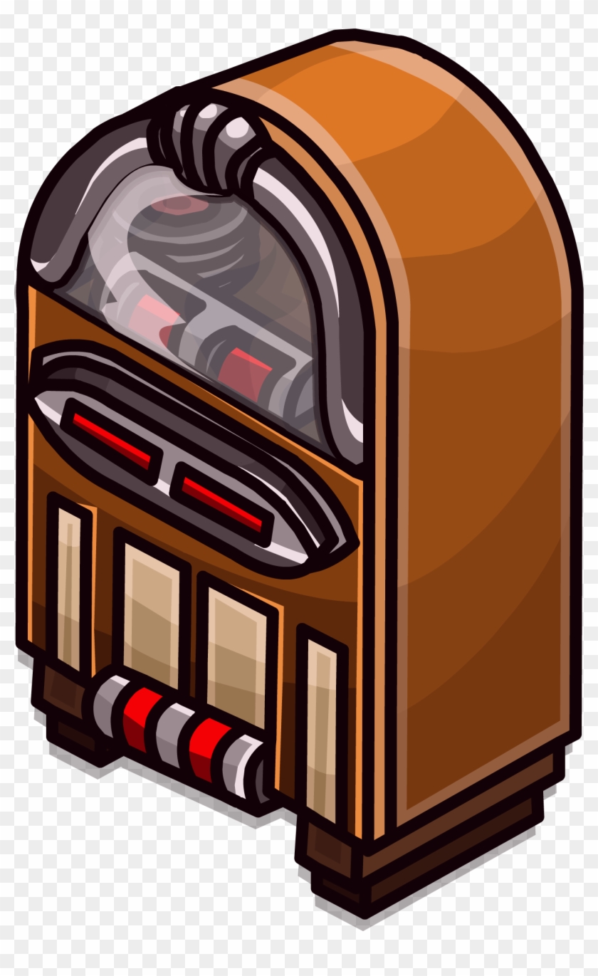 Retro Jukebox Sprite - Illustration Clipart