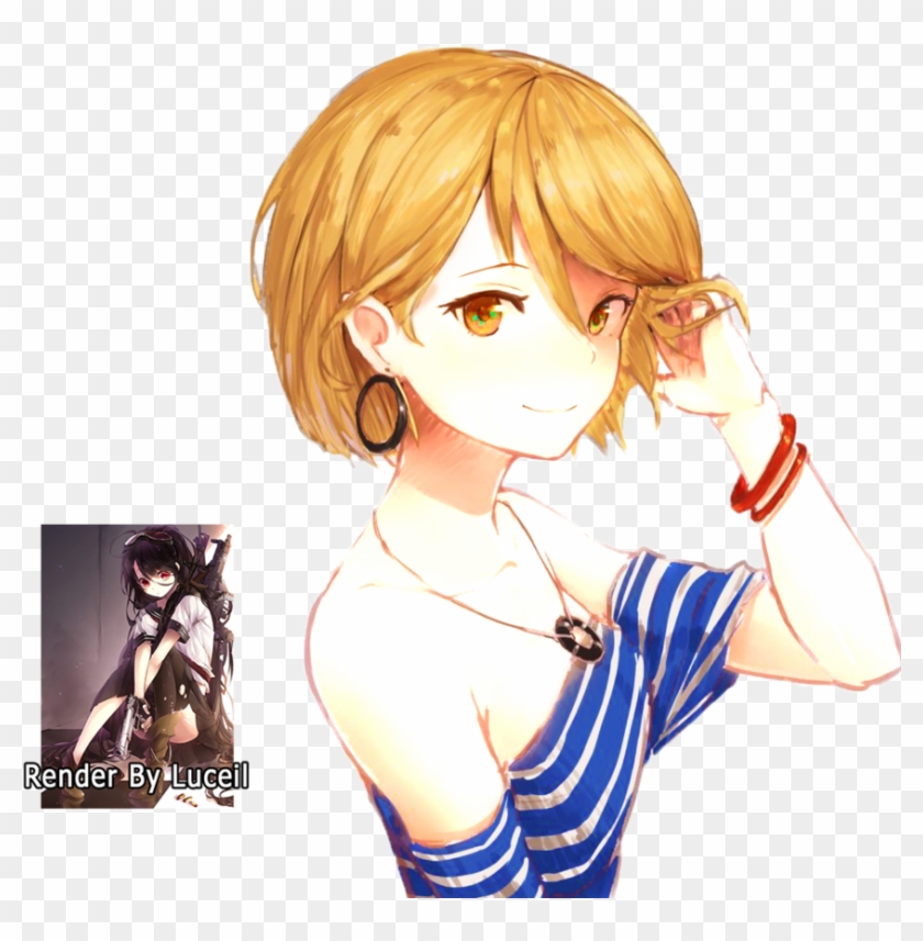 Cute Anime Hairstyles Short Hair Women Hairstyles Png - Anime Girl Short Hair Clipart
