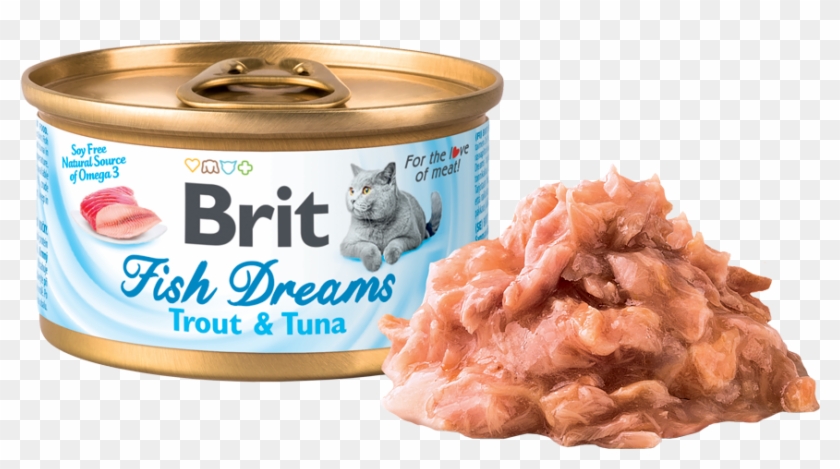 Brit Fish Dreams Trout & Tuna - Brit Care Clipart