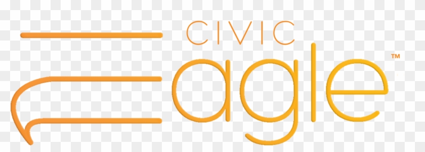 Civic Eagle Logo - Circle Clipart #1511451