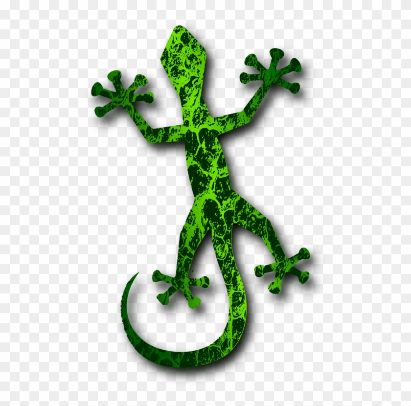 Lizard Chameleons Gecko Green Iguana - Gecko Clipart Transparent - Png Download #1511604