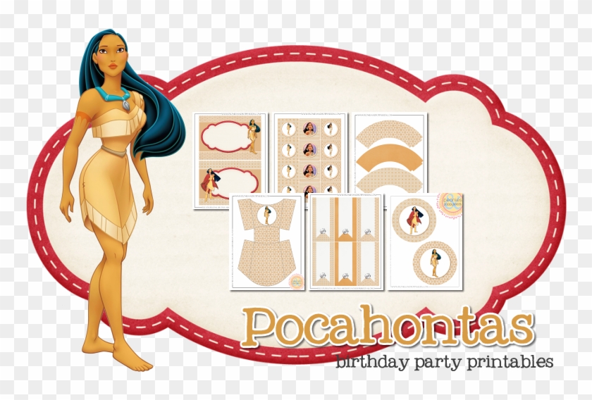Pocahontas Party - Disney Princess Clipart #1511690