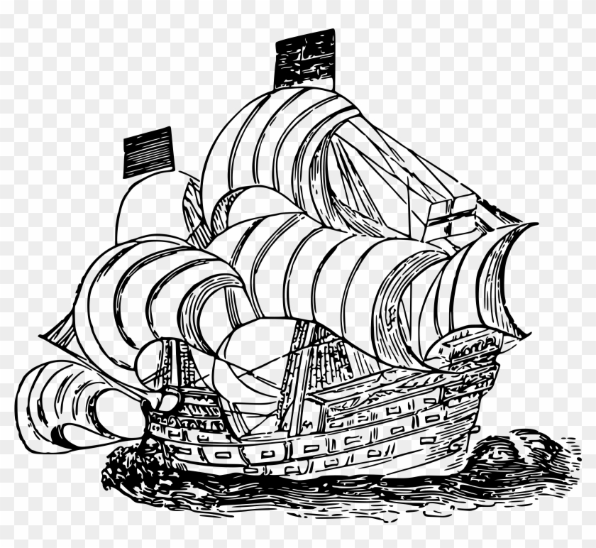 This Free Icons Png Design Of Drake's Ship Clipart #1511807