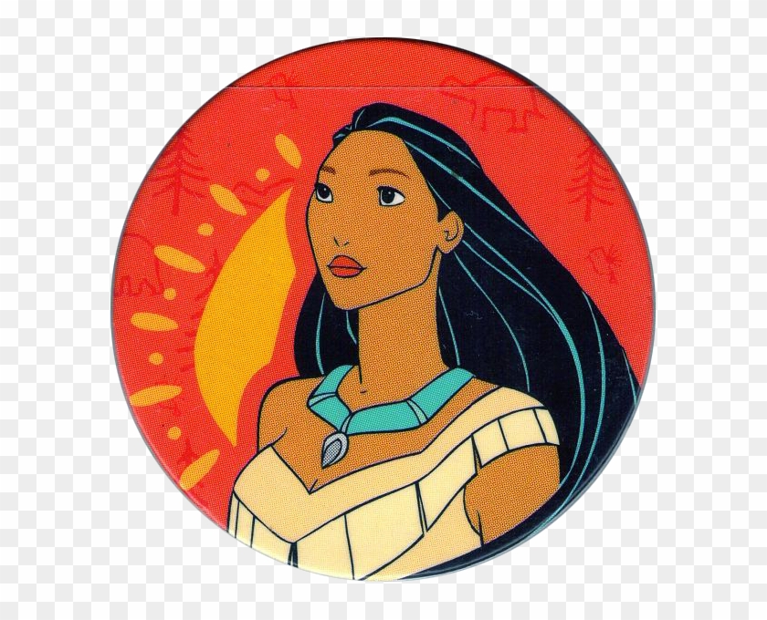 World Pog Federation > C&a > Pocahontas 08-pocahontas - Pocahontas Milk Cap Clipart #1511808