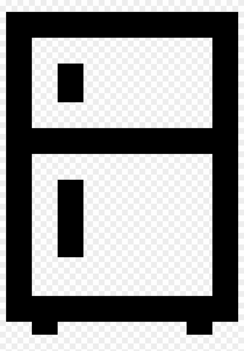 Fridge Icon - Parallel Clipart