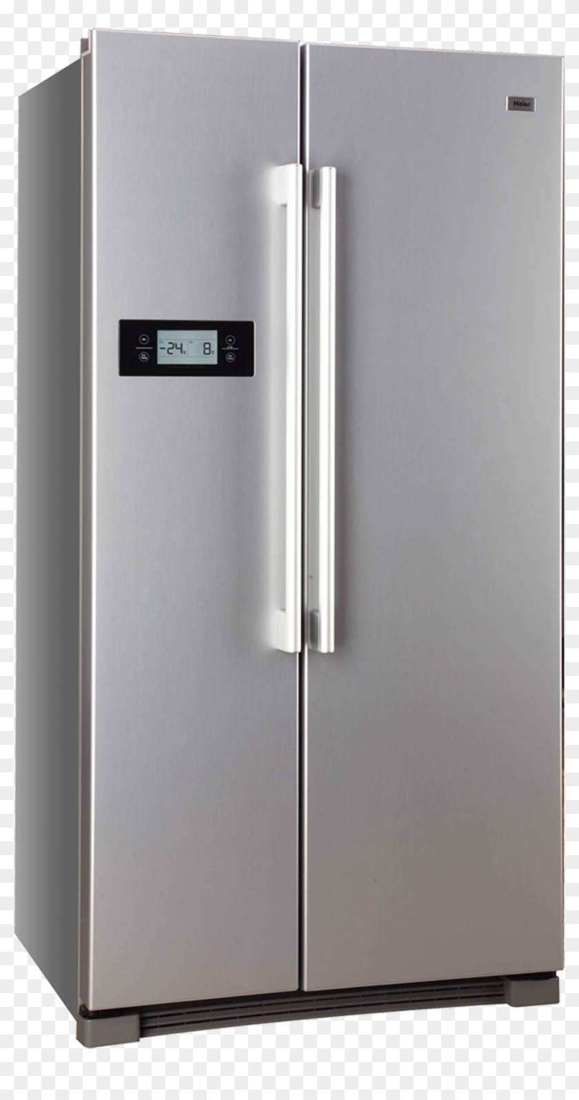 Refrigerator Png Transparent Images - Haier American Fridge Freezer Clipart #1511949