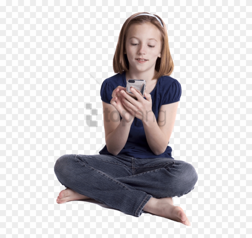 Free Png Download Kid Sitting Girl Png Images Background - Transparent Kid Sit Png Clipart