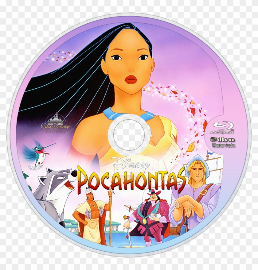 Pocahontas Bluray Disc Image - Pocahontas 1995 Dvd Disc Clipart #1512058