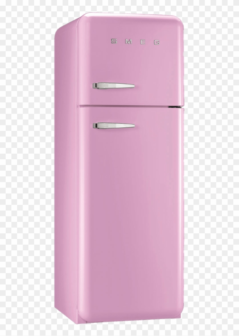 Kitchenware - Smeg Fridge Freezer Pink Clipart #1512059