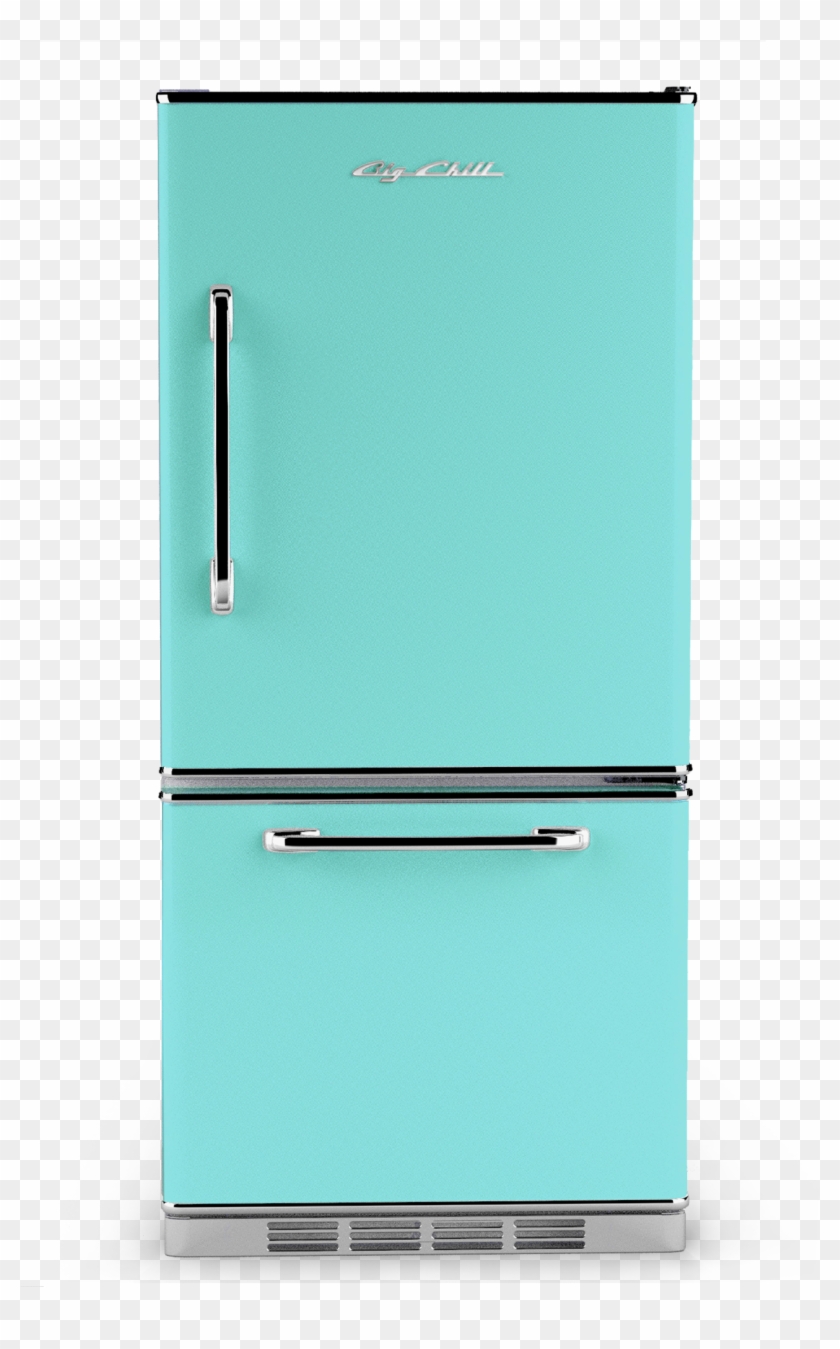 Fridge Transparent Retro - Retro Fridge Png Clipart