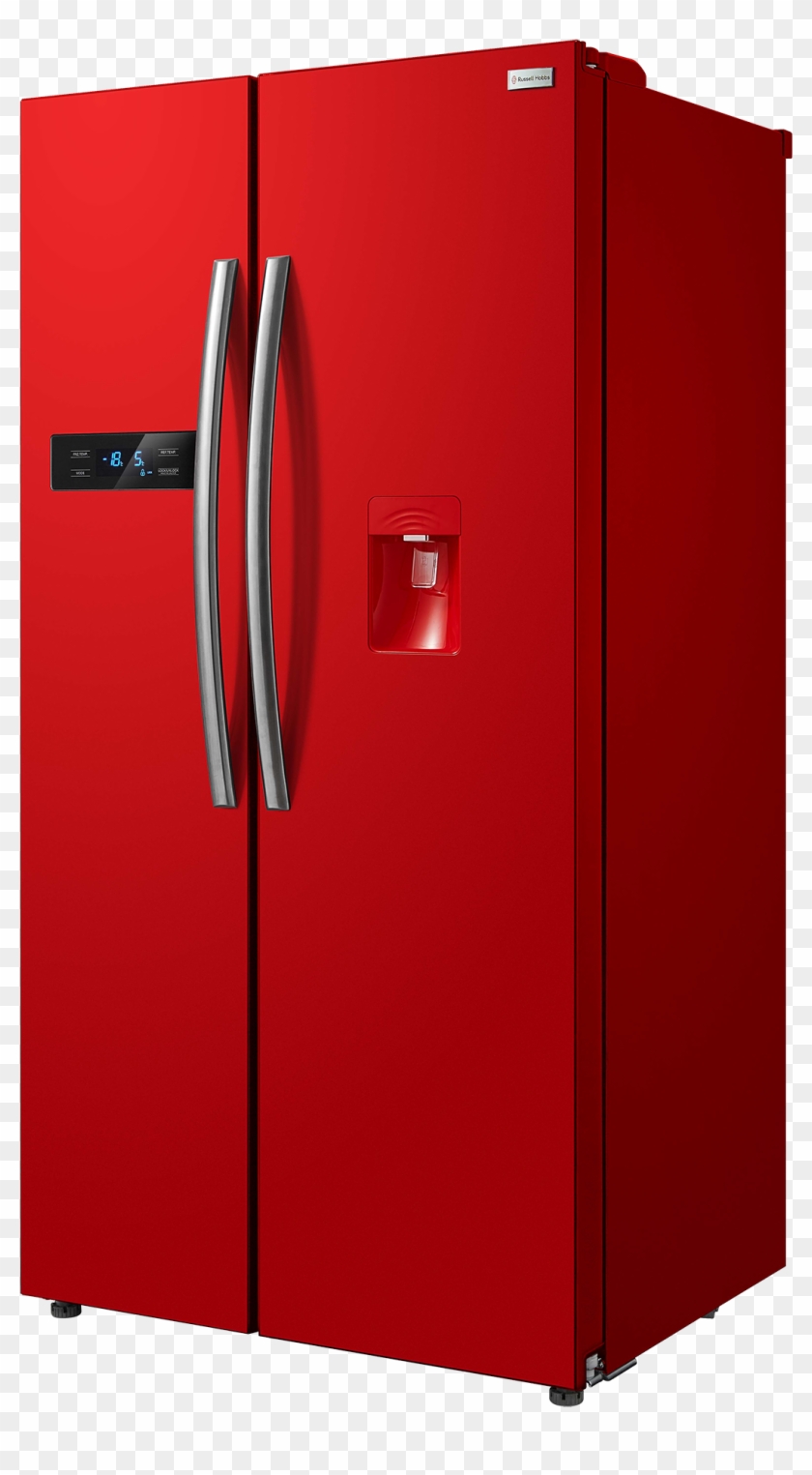 1255 X 2000 5 - Red American Style Fridge Clipart