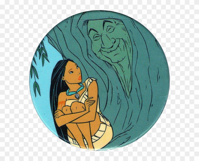 World Pog Federation > Selecta > Pocahontas 01 Pocahontas - Grandmother Willow Transparent Clipart