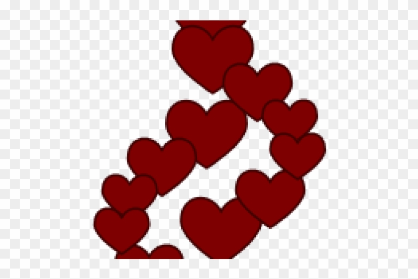 Love Frame Clipart Heart Frame - Heart Border Clip Art - Png Download #1512788