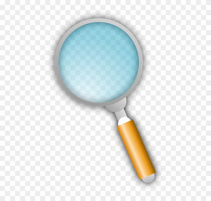 Lupa Transparente Png - Magnifying Glass Clipart #1512814