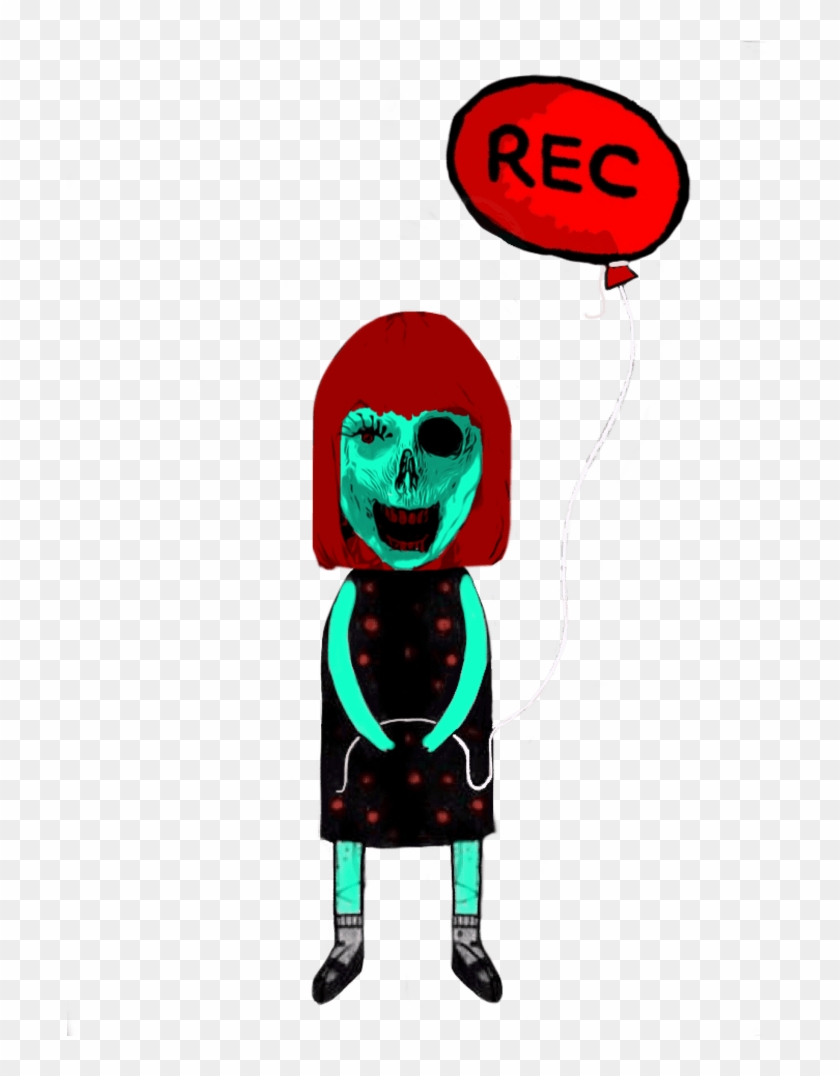 Adh Zombie W/ Rec Balloon - Illustration Clipart #1512852