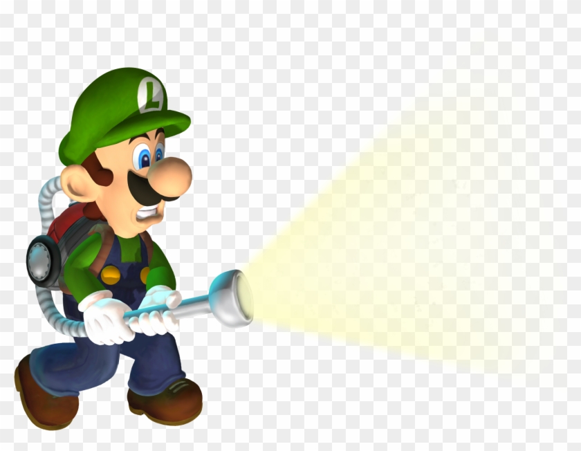 Luigi Clipart Scared - Luigi's Mansion Luigi - Png Download #1512879
