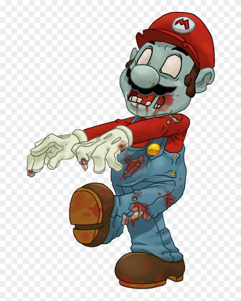 Cartoon Zombie Transparent Images - Cartoon Characters As Zombies Clipart #1513034