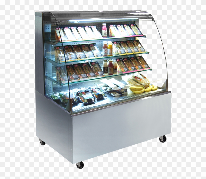 Vector Royalty Free Stock Fridge Drawing Display - Coffee Shop Display Fridge Clipart #1513063