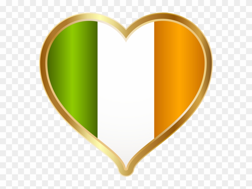 Day Irish Png Clip - Saint Patrick's Day Heart Transparent Png #1513418