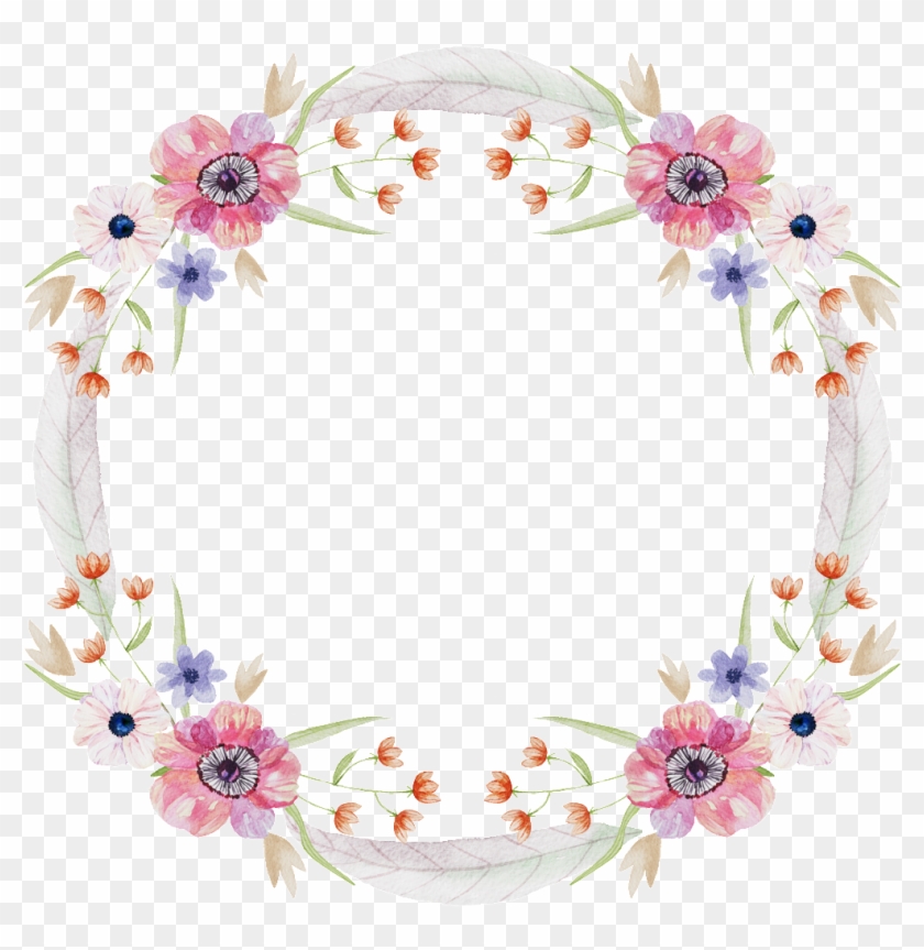 Snow White Wreath Decoration Vector - 森林 系 素材 背景 Clipart