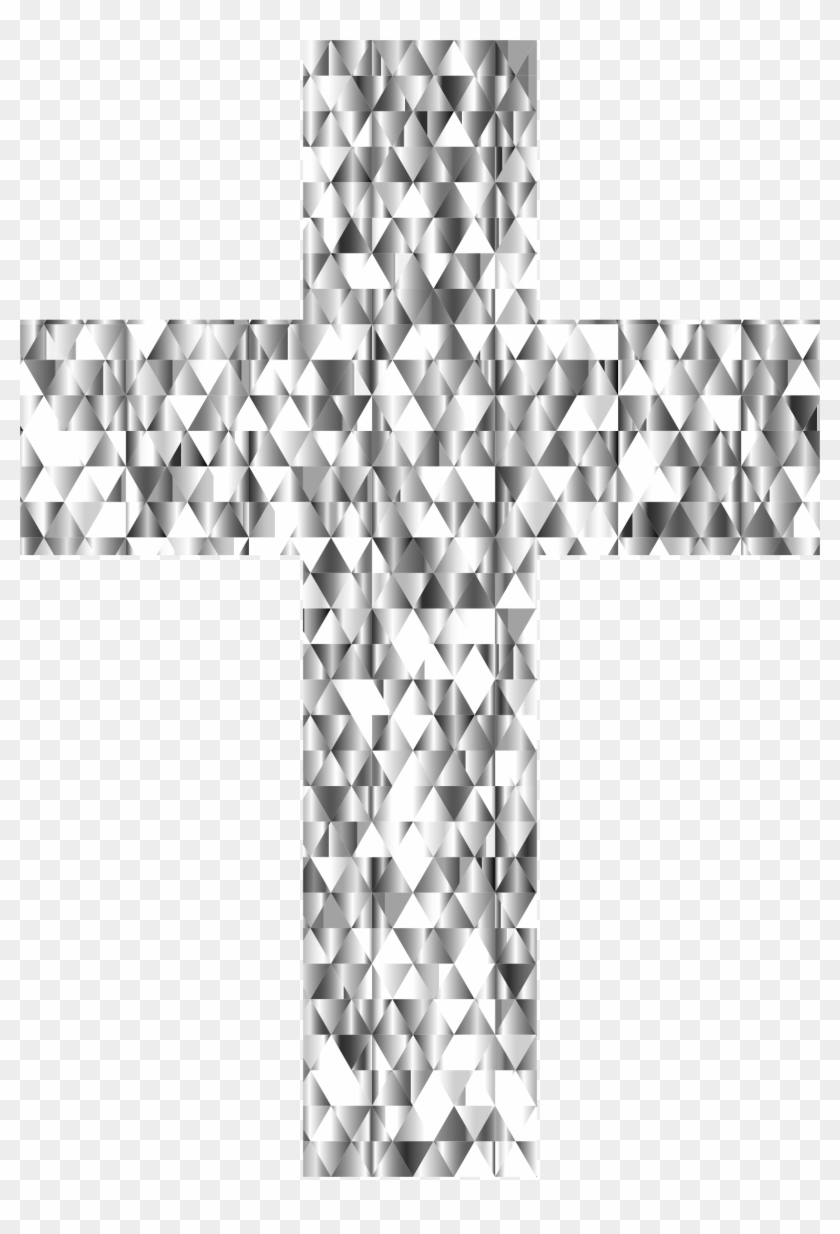 Big Image - Diamond Cross Png Clipart