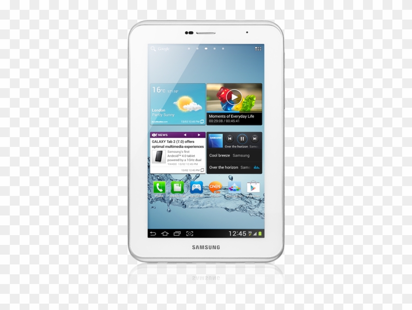 Tablet Branco Png - Samsung Tab Gt P3110 Clipart