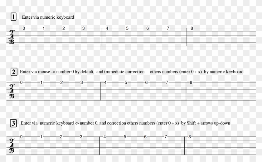 4test Tab Png - Sheet Music Clipart #1515001