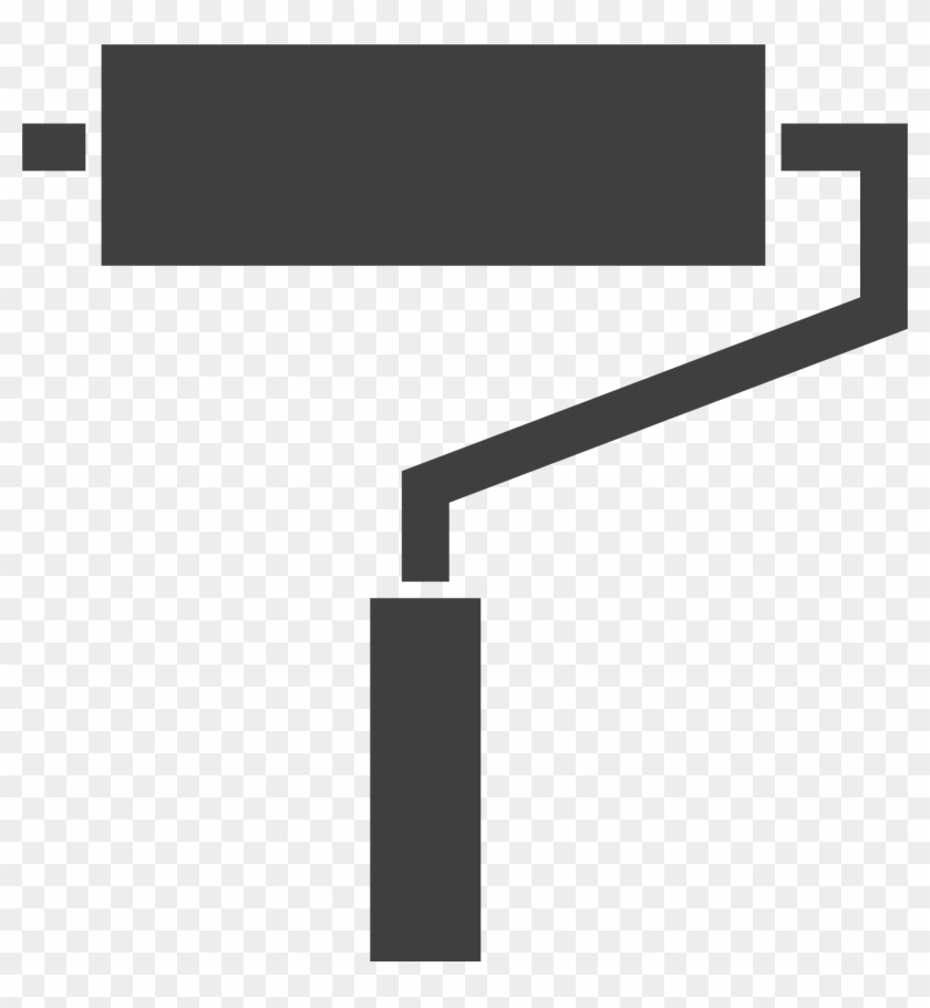 Big Image - Paint Roller Clipart - Png Download #1515368