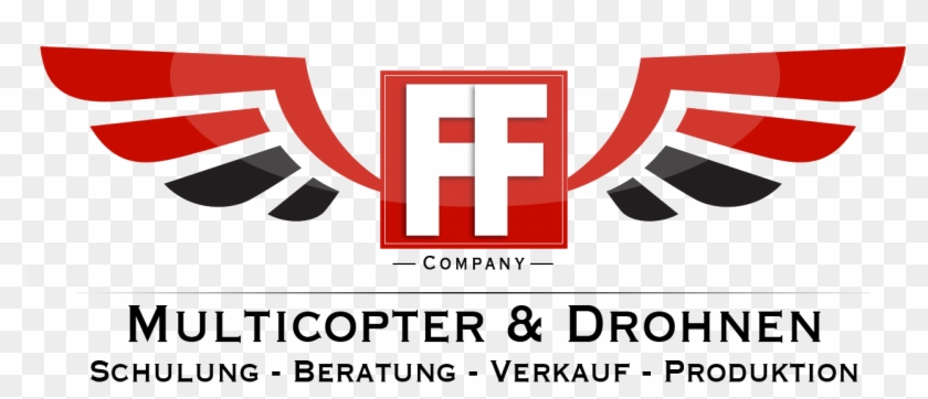 Business Logo, Ff Company Multicopter & Drones Company - Cross Clipart