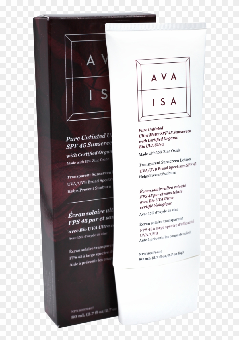 Ava Isa Pure Untinted Ultra Matte Spf - Hair Care Clipart #1515583
