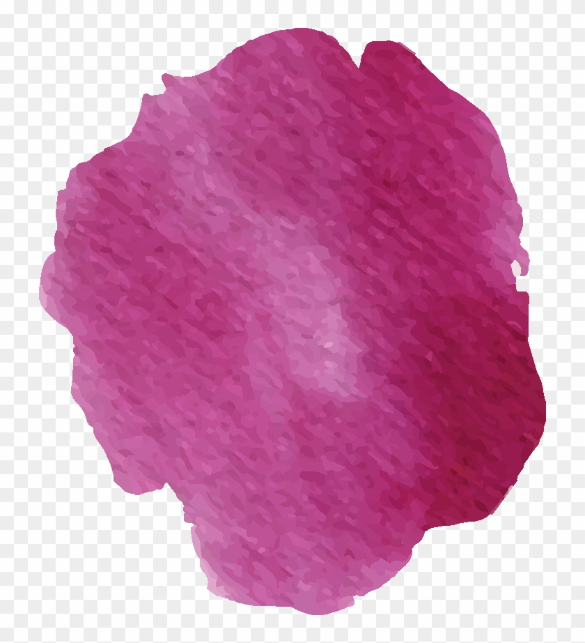 Purple Stain Brush - Illustration Clipart