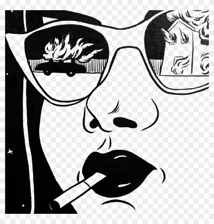 Transparent/sticker Blg Soft Grunge Blg - Watch Your Car Burn Clipart