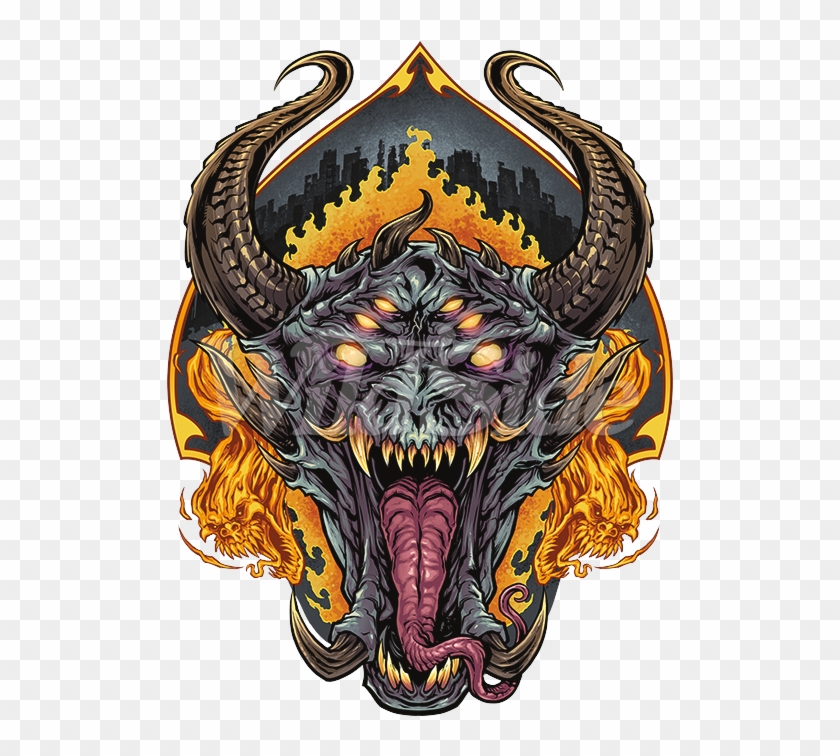 Demon Face Clipart #1516167