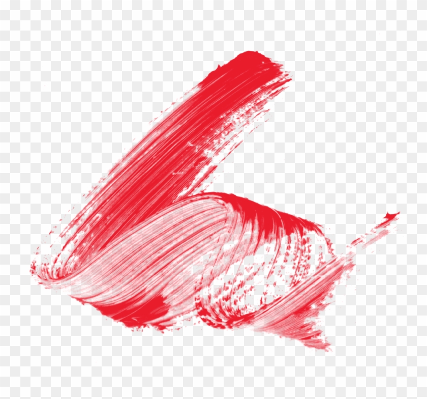 Wtc Brushstroke V3 Red Rbg - Sketch Clipart
