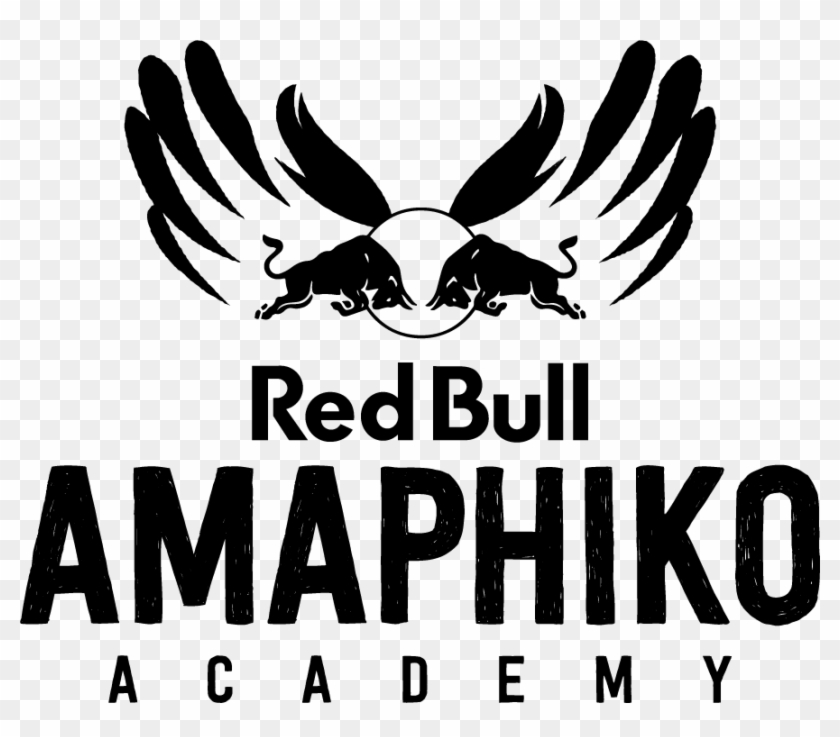 Rb Amaphiko Logo Black - Red Bull Clipart