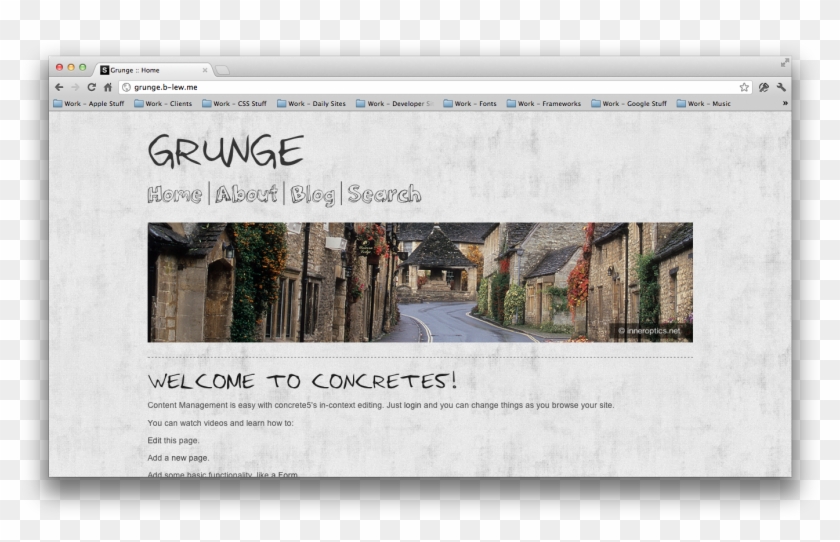 Grunge - Castle Combe Clipart #1516554