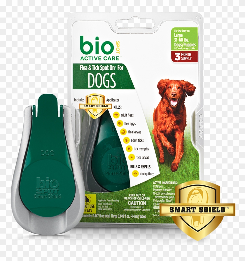 Bio Spot Active Care™ Flea & Tick Spot On® For Dogs - Bio Spot Active Care Flea & Tick Spot Dogs Clipart