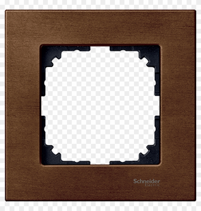 Mtn4051 3472 Wood Frame 1 Gang, Cherry Wood, M Elegance - Mtn4051 3473 Clipart