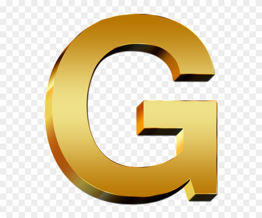 Golden Book Assembly - Gold Letter G Png Clipart #1517136