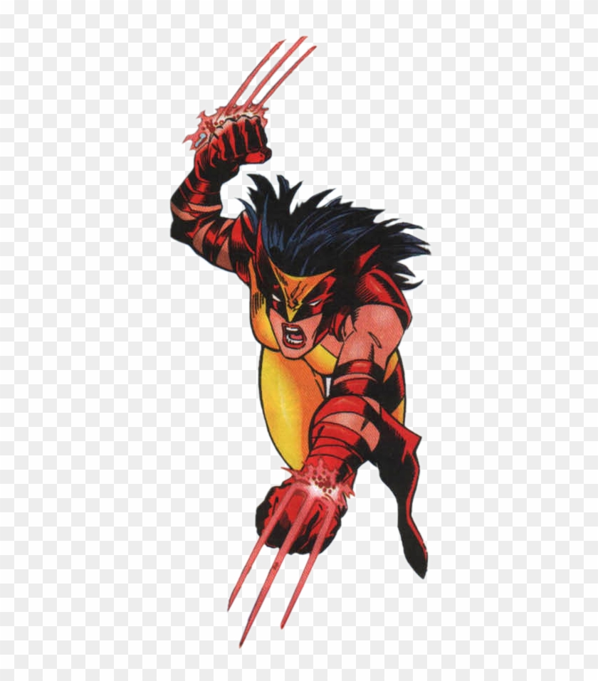 Rina Logan Aka Wild Thing Daughter Of James Logan Aka - Wild Thing Wolverine Png Clipart #1517161