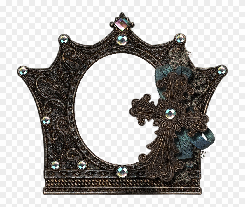 Gothic Princess Frame - Antique Clipart