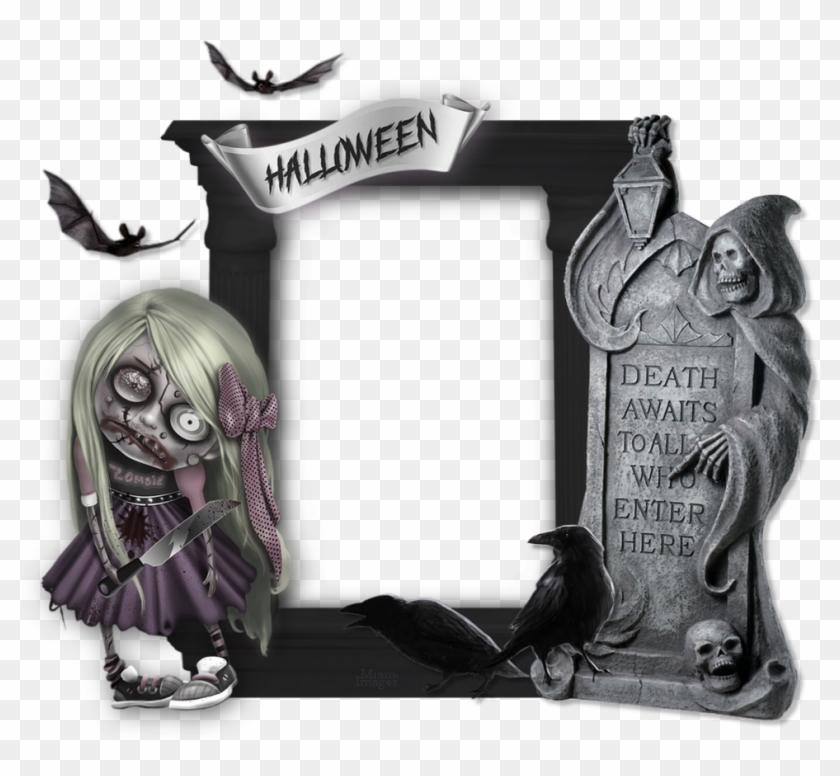 Halloween Stone Tombstones Clipart #1517409